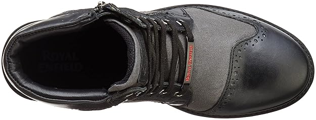 Royal Enfield Military Vibe Boots Grey