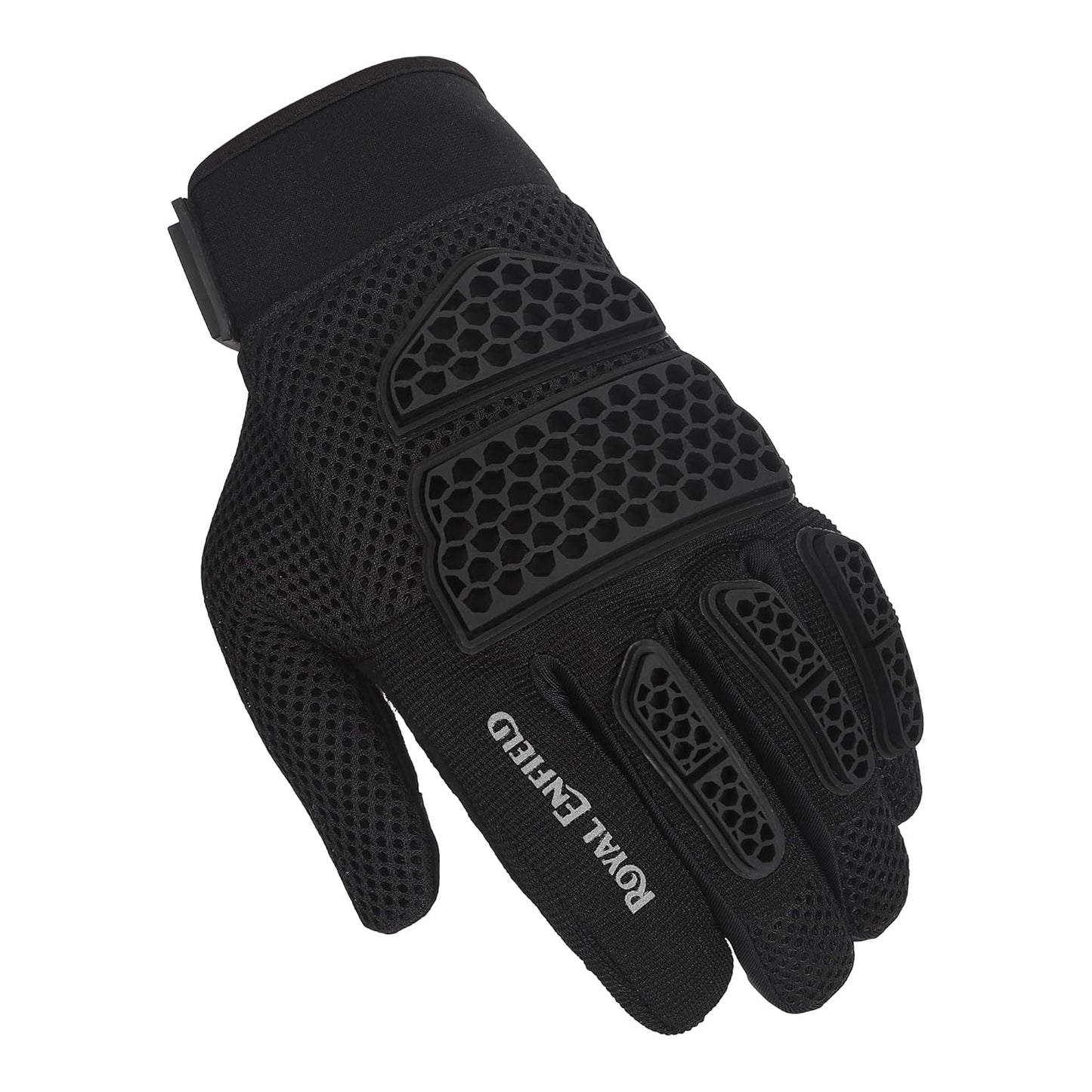 Autodux RE Street Ace Gloves Black S | Air Mesh | TPR Knuckle Protection