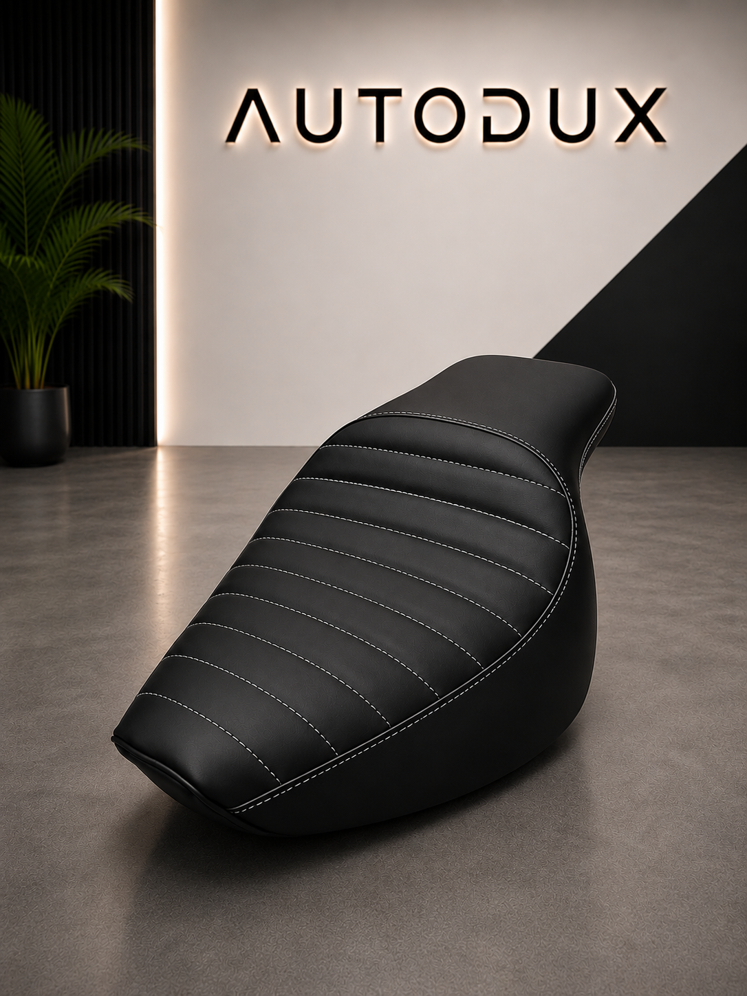 Autodux Fit For Royal Enfield Shotgun 650 Black Touring Seat