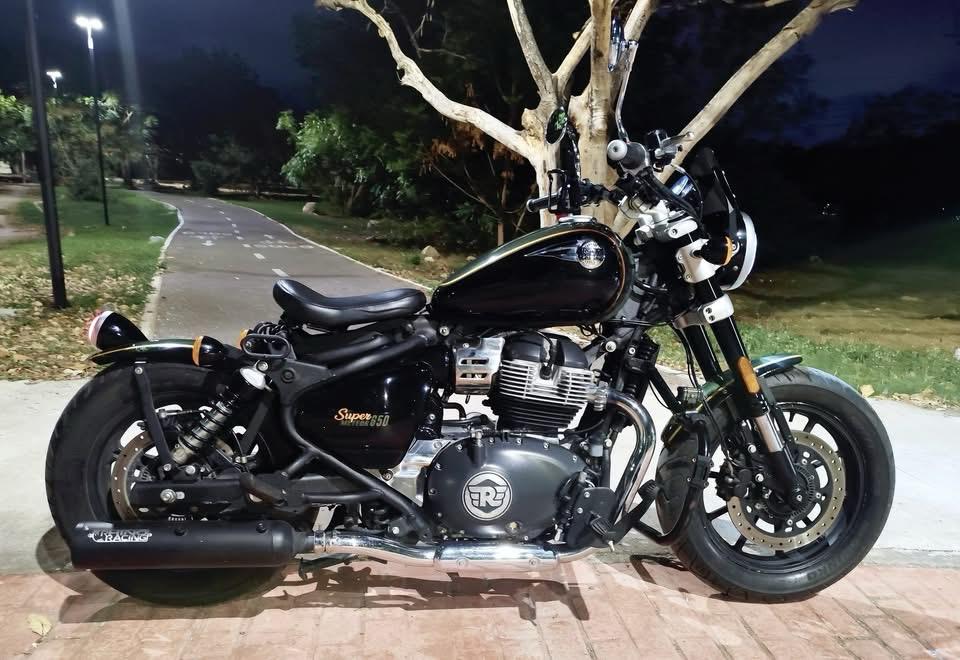 Autodux Fit For Royal Enfield Super Meteor 650 Spring Seat