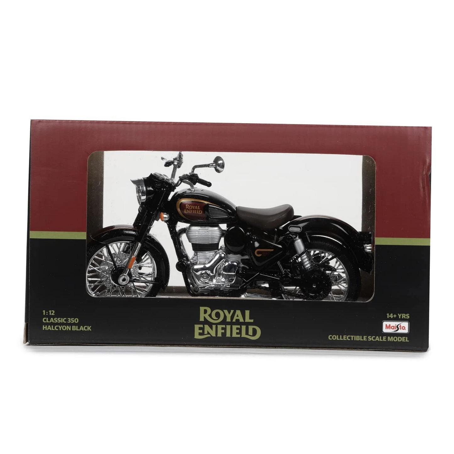 Royal Enfield Classic 350 Minitaure Halcyon Black