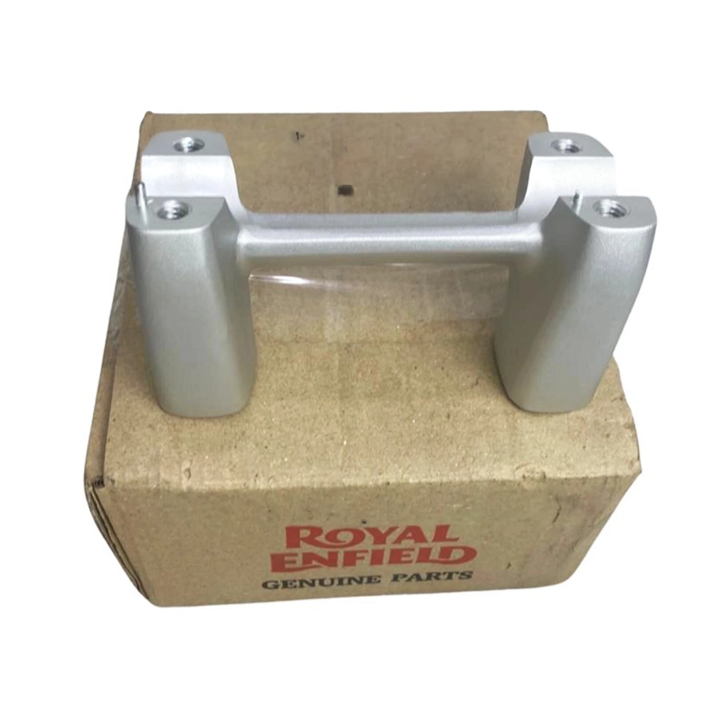 Autodux Fits Royal Enfield Handlebar Riser Silver For Super Meteor 650