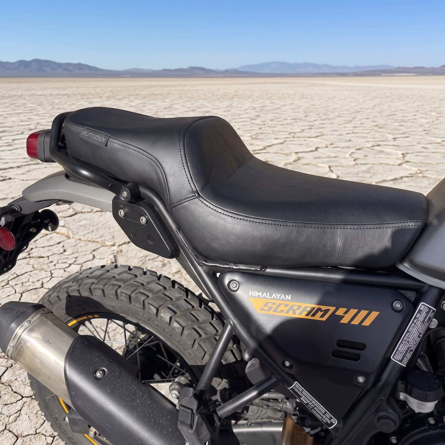 Autodux Fit For Royal Enfield Himalayan Scram & 411 Custom Seat