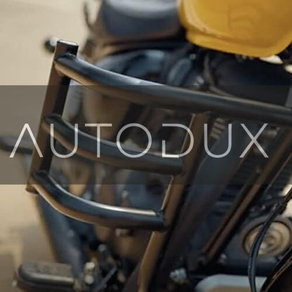 Autodux Fit for Royal Enfield Bullet Classic & Meteor 350 Heavy-Duty Airfly Engine Guard Compatible with Classic Reborn Models
