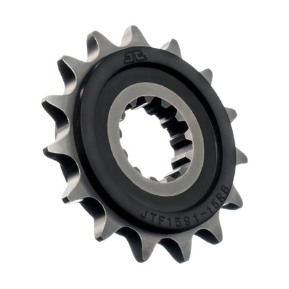 Autodux Fit For JT Sprockets JTF1591.15RB 15 Tooth Rubber Cushioned Front Countershaft Sprocket