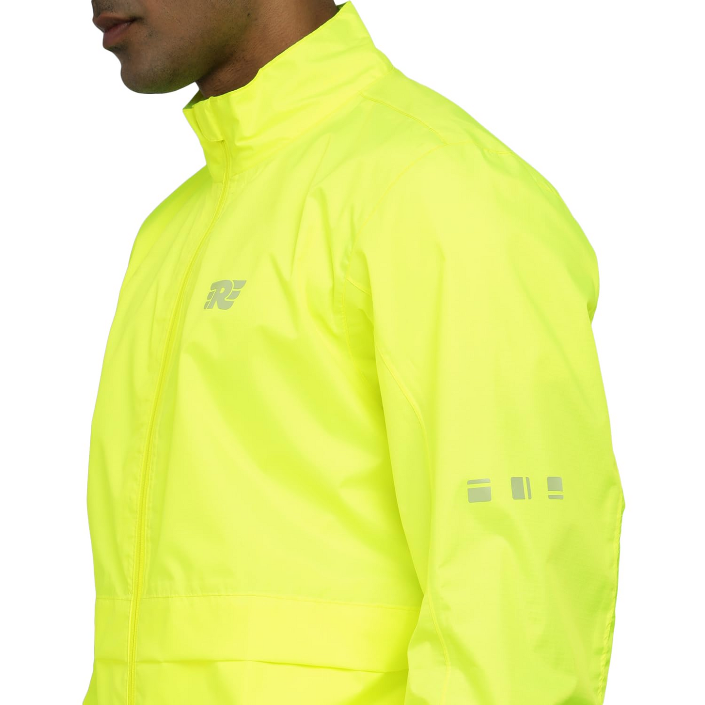 Royal Enfield Storm Shield Rain Jacket | Material: 100% Polyester | Elasticated cuffs for rain protection | Quick access waterproof pocket | 8000mm Water Resistant for Heavy Rains RJA250001 S