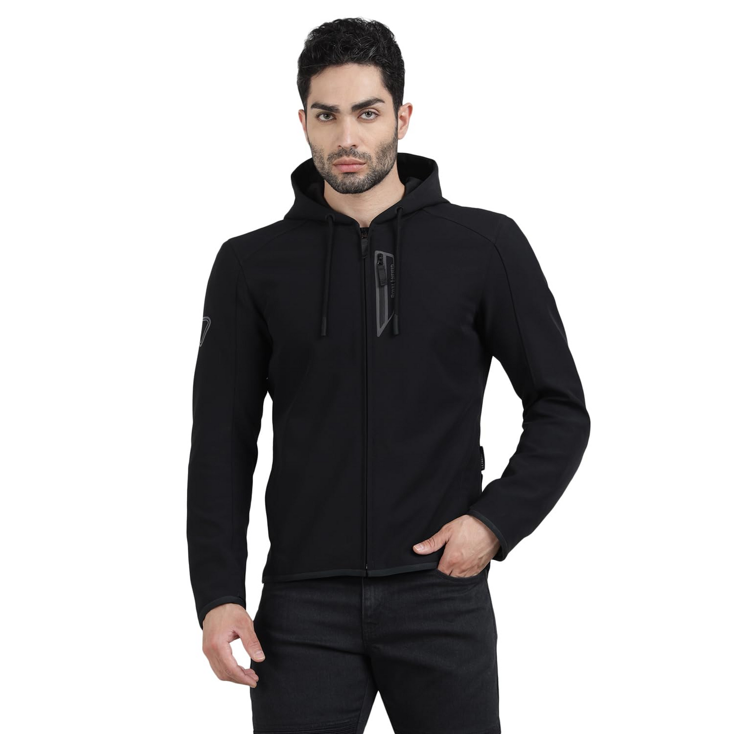 ROYAL ENFIELD URBANITE RIDING JACKET CUM CASUAL JACKET CUM SWEATSHIRT|CE level 2 armours at Shoulders & Elbows CE level 2 armour at back|Riding jacket...