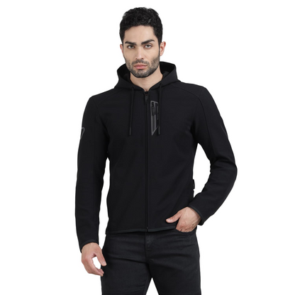 ROYAL ENFIELD URBANITE RIDING JACKET CUM CASUAL JACKET CUM SWEATSHIRT|CE level 2 armours at Shoulders & Elbows CE level 2 armour at back|Riding jacket...