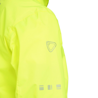 Royal Enfield Storm Shield Rain Jacket | Material: 100% Polyester | Elasticated cuffs for rain protection | Quick access waterproof pocket | 8000mm Water Resistant for Heavy Rains RJA250001 S
