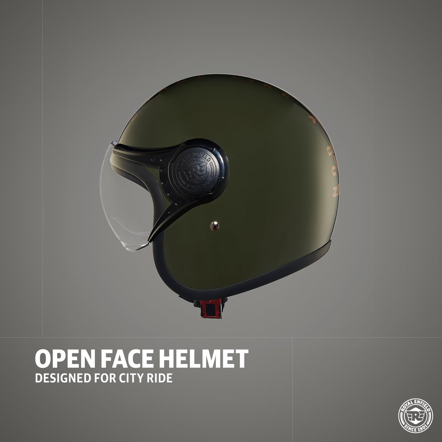Royal Enfield Op MLG ISI & DOT Helmet