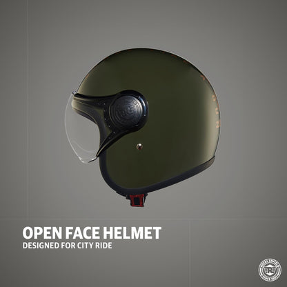 Royal Enfield Op MLG ISI & DOT Helmet