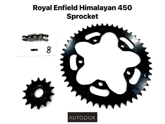 Autodux fit for Himalayan 450 Sprocket front 14T and rear 49T specially designed free shipping worldwide