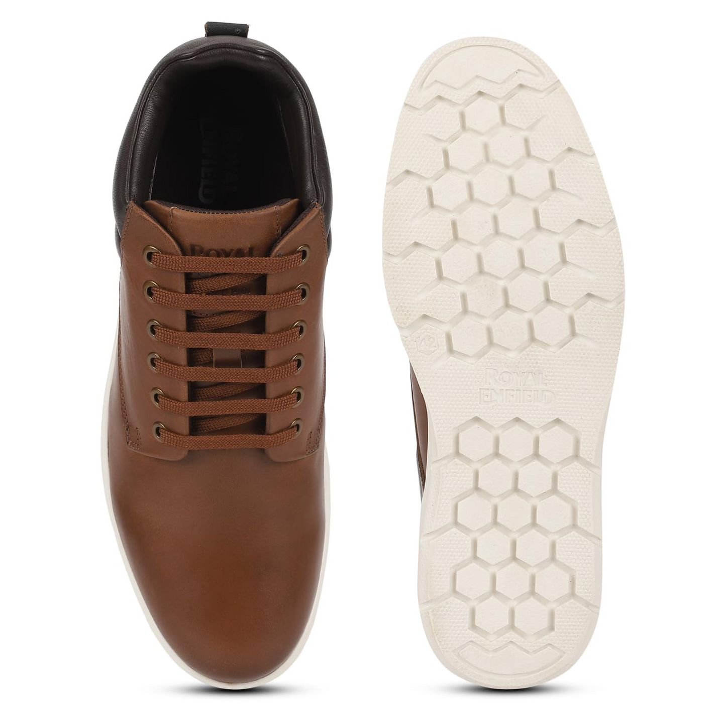 Royal enfield CLASIC LEATHER MIDANKLE Shoe TAN