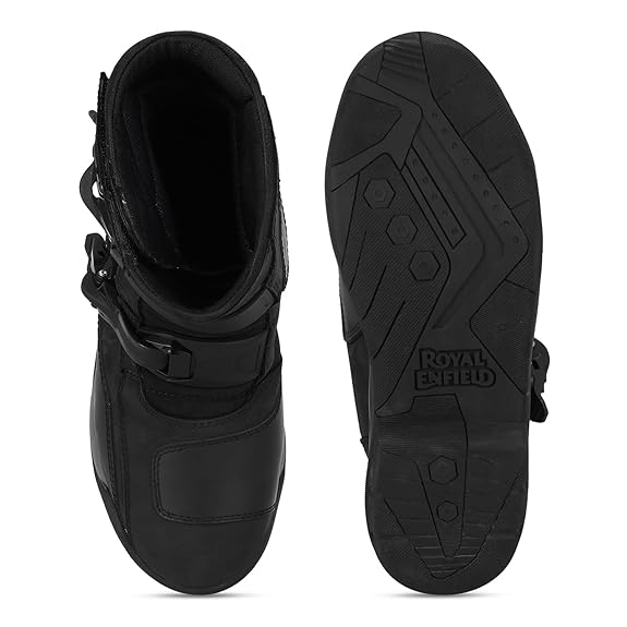 Royal Enfield Wanderer Black Riding Boots