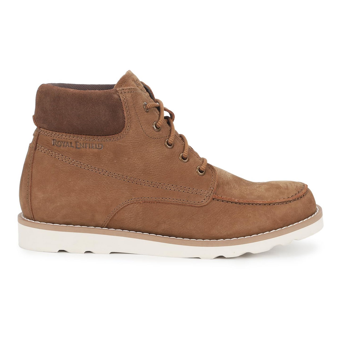 Royal Enfield Legend Boat Shoes Brown