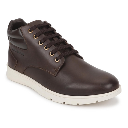 Royal enfield CLASIC LEATHER MIDANKLE SHOES DARK BROWN