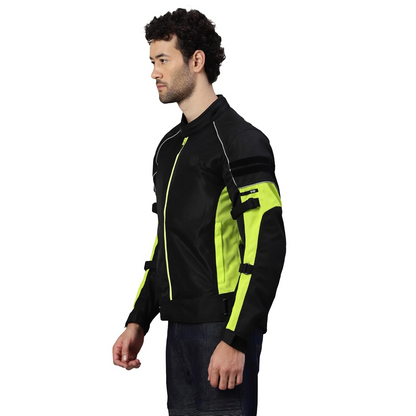 Royal Enfield Streetwind Pro Riding Jacket Black (L) 42 Cm With Ce Level 2 Protectors At Shoulder, Elbow & Back And Ce Level 1 Ergo Pro-Tech Armours At...