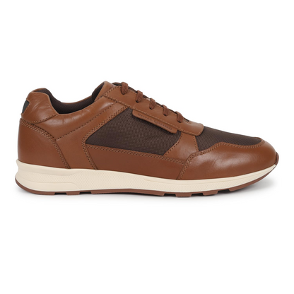 Royal Enfield Mens Thump Sneakers Brown