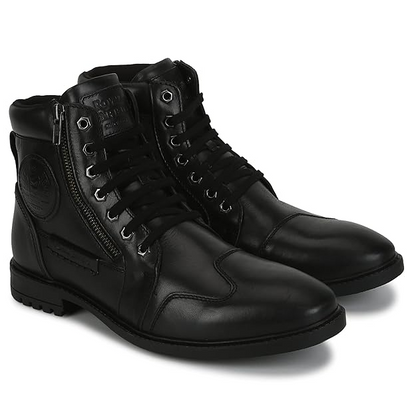 Royal Enfield Mudbound Boots Black