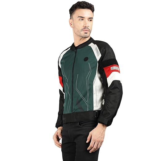 Autodux Royal Enfield ECO 2.0 Riding JACKET R JACKET Olive (L) 42 CM