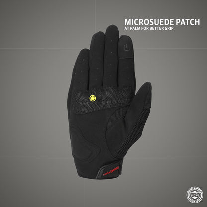 Autodux RE Rambler V3 Riding Gloves Olive,Black,BLue TPR Knuckle Protectors