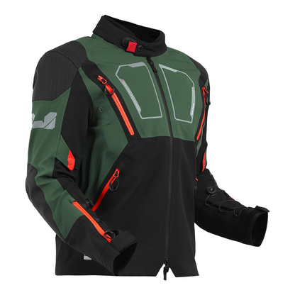 ROYAL ENFIELD ADVENTURER XT RIDING JACKET | Superfabric: High abrasion resistance | Waterproof & Detachable Winter/Thermal liner | Level 2 Protectors:...