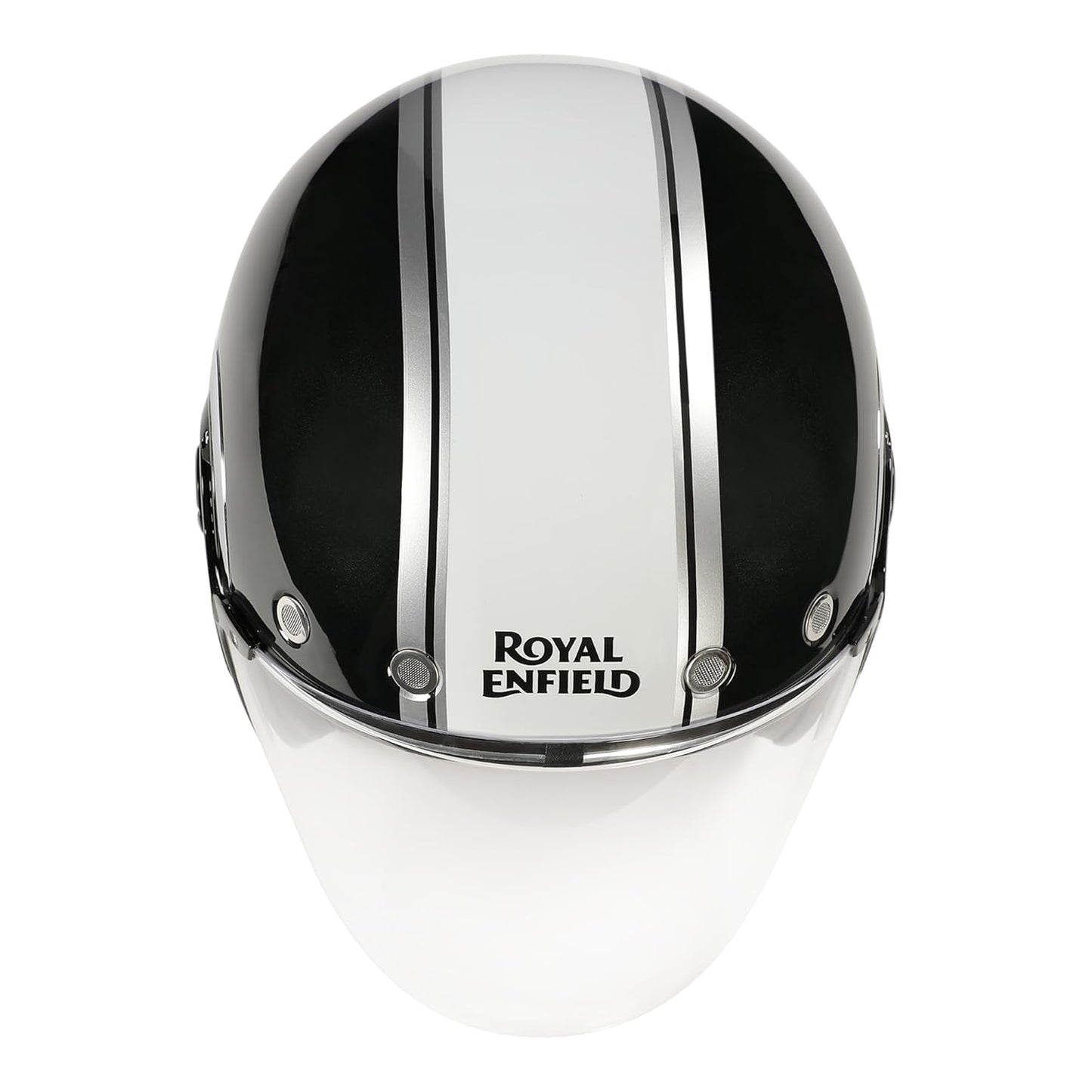 Royal Enfield Spirit of SM ID ABS GL Green ISI and DOT Certified Riding Helmet (XL) 60 Cm - High Impact Grade Thermoplastic & High Density EPS Liner for Superior Impact Protection and Durability