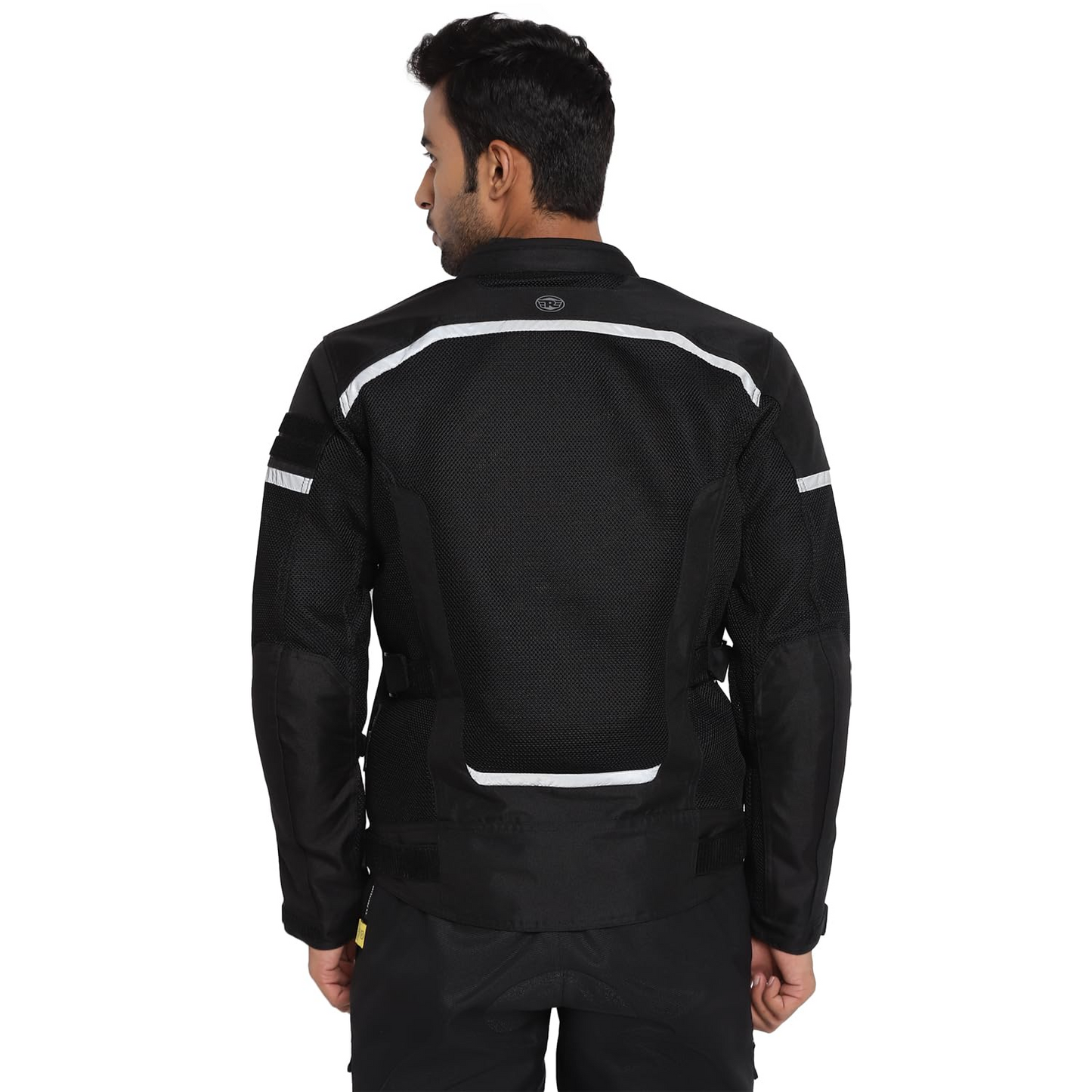 Royal Enfield Windfarer V2 Riding Jacket Black (S) 38 Cm Pro-Tech Ce Level 2 Protectors At Shoulder, Elbow And Back & Pocket At Chest That Can Be...