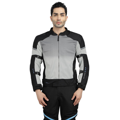 Royal Enfield HIGH STREET ECO RIDING JACKET (Size: 2XL) - JRS250002-LIGHT GREY