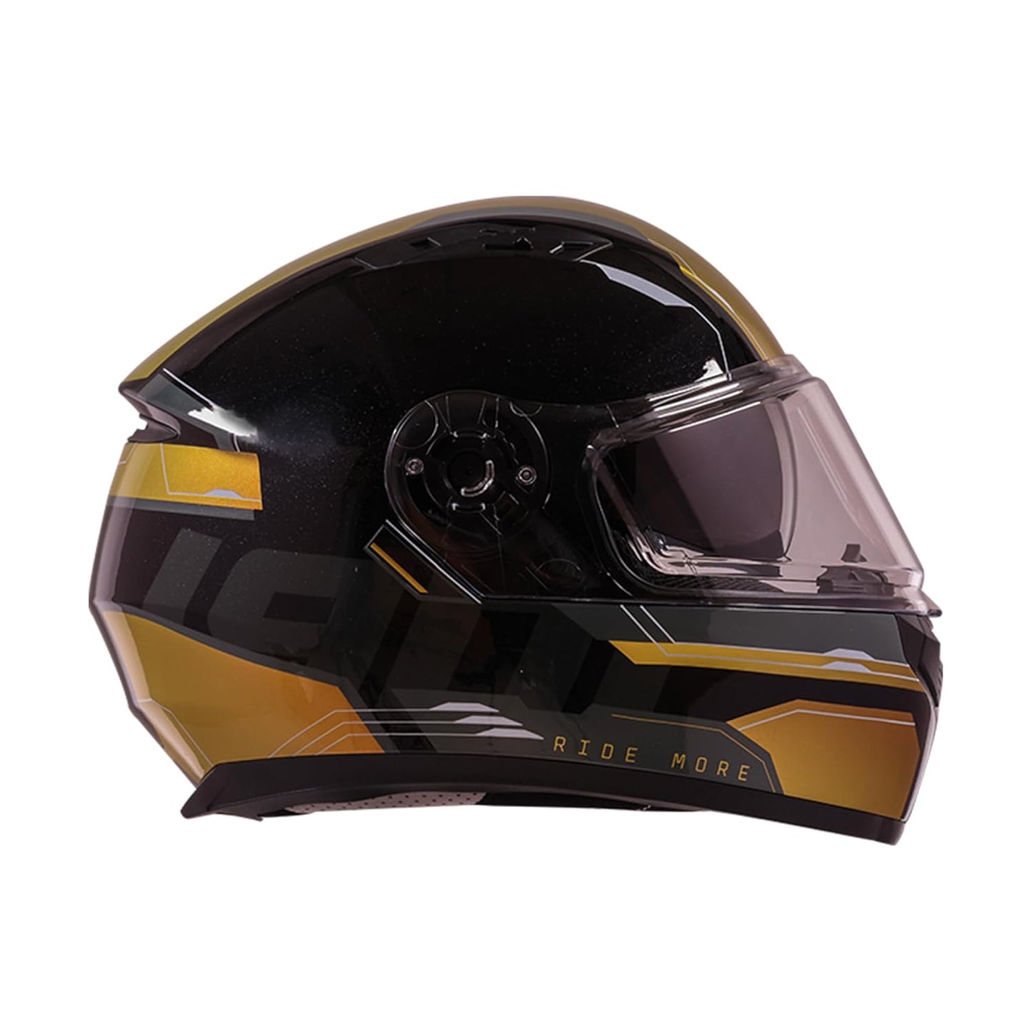 Royal Enfield Lightwing Ride More 1901 Full Face Helmet (Size: XL)-HEA240025-BLACK