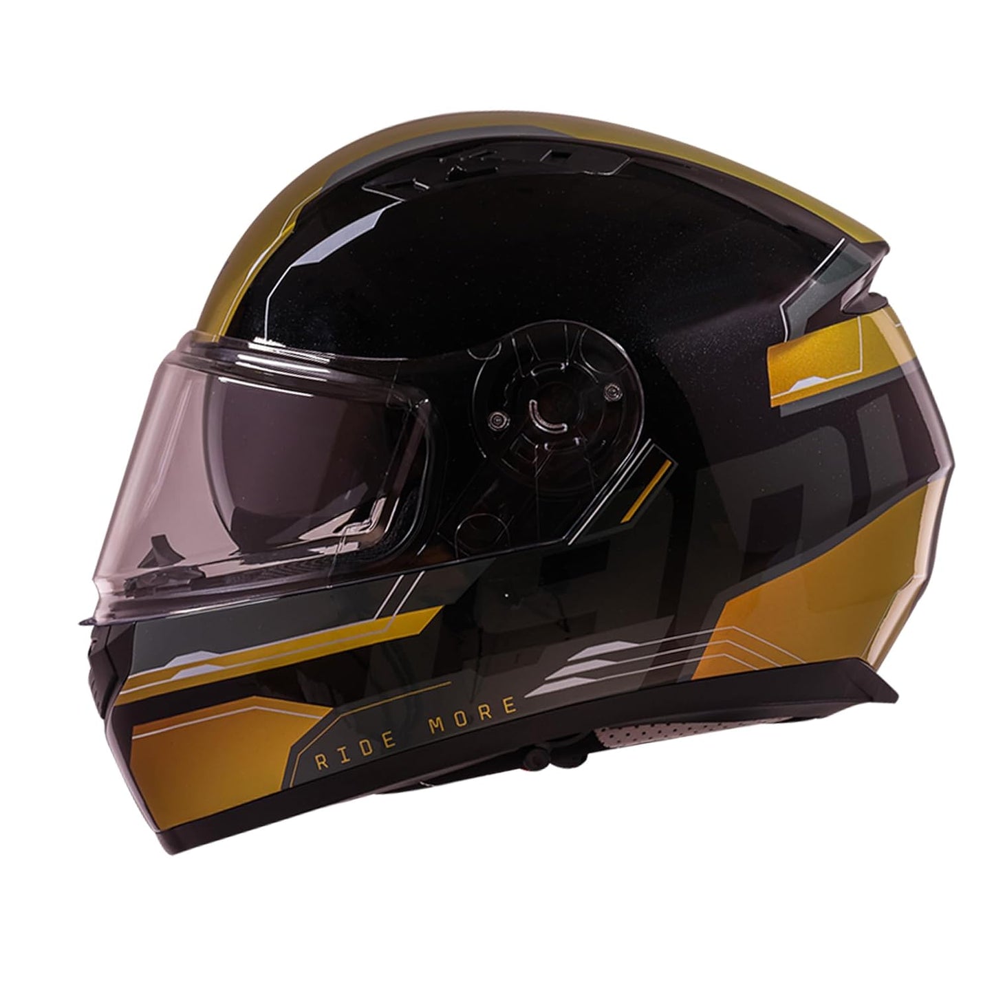 Royal Enfield Lightwing Ride More 1901 Full Face Helmet (Size: XL)-HEA240025-BLACK