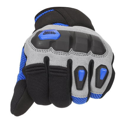 Autodux RE Rambler V3 Riding Gloves Olive,Black,BLue TPR Knuckle Protectors