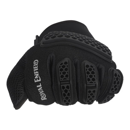 Autodux RE Street Ace Gloves Black S | Air Mesh | TPR Knuckle Protection