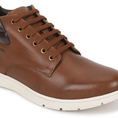 Royal enfield CLASIC LEATHER MIDANKLE Shoe TAN