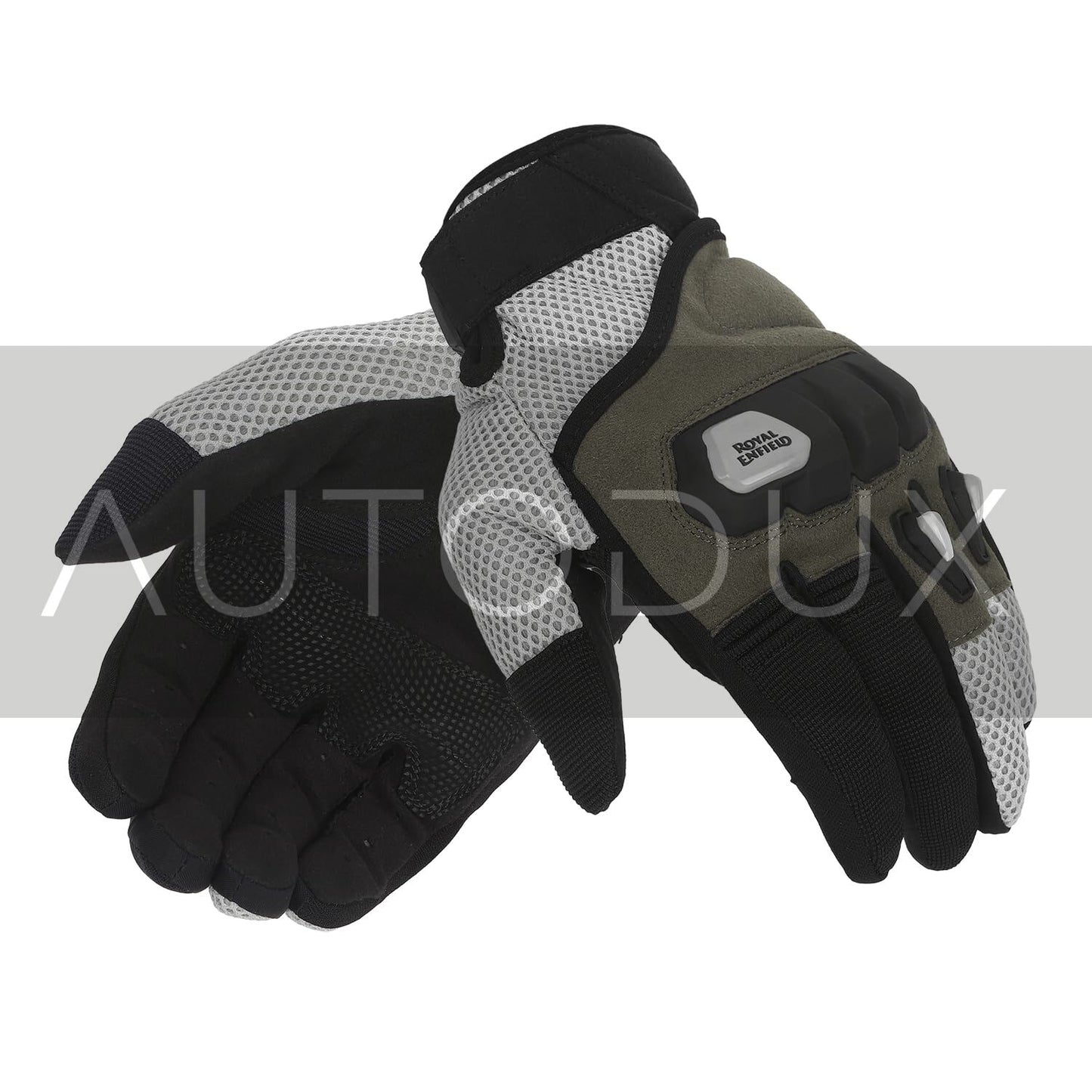Autodux RE Rambler V3 Riding Gloves Olive,Black,BLue TPR Knuckle Protectors