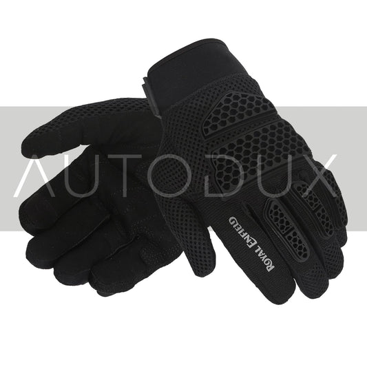 Autodux RE Street Ace Gloves Black S | Air Mesh | TPR Knuckle Protection