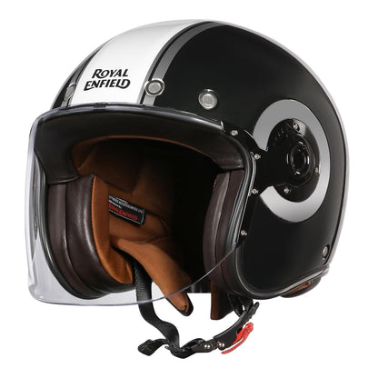 Royal Enfield Spirit of SM ID ABS GL Green ISI and DOT Certified Riding Helmet (XL) 60 Cm - High Impact Grade Thermoplastic & High Density EPS Liner for Superior Impact Protection and Durability