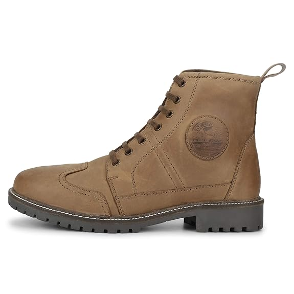 ROYAL ENFIELD HUNTSMAN LEATHER BOOTS