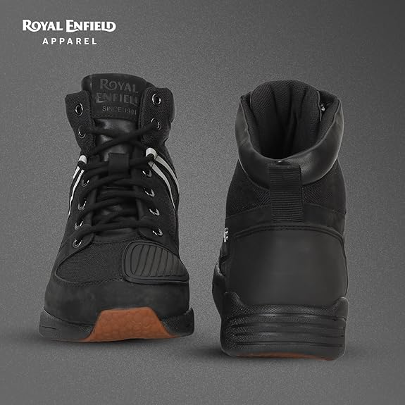 Royal Enfield City Cruising Black Boots