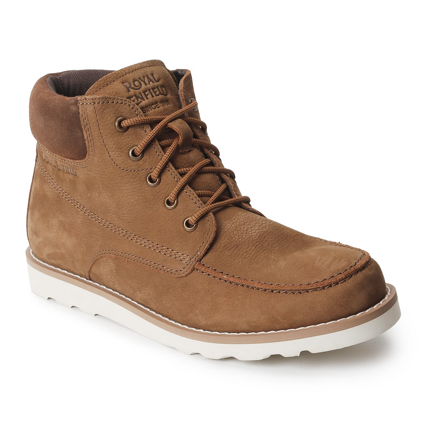 Royal Enfield Legend Boat Shoes Brown