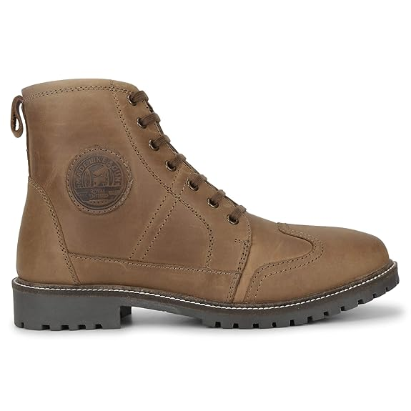 ROYAL ENFIELD HUNTSMAN LEATHER BOOTS