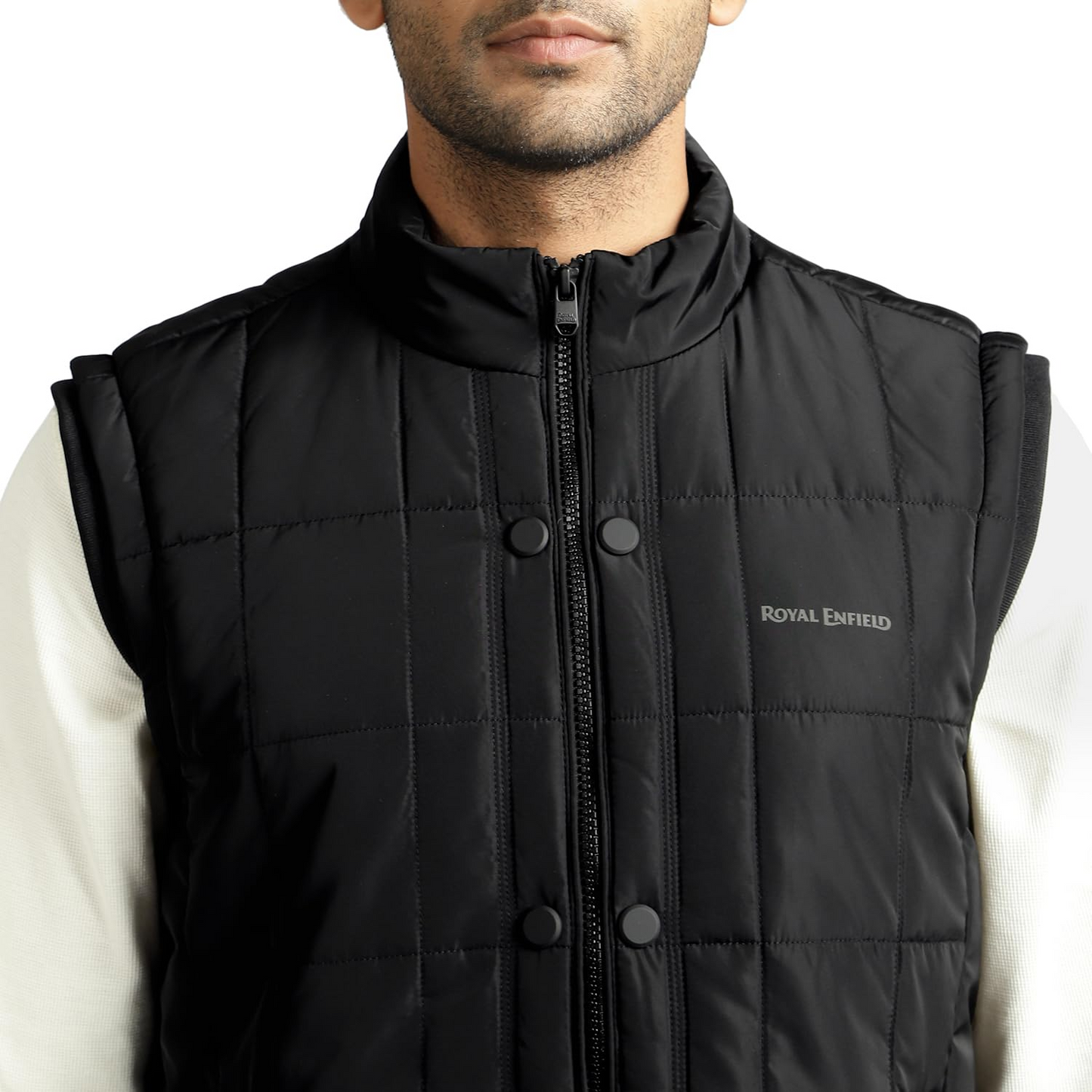 Royal Enfield MENS MALIBU JACKET (Size : XL)-JKA240018-BLACK
