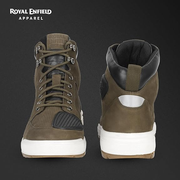 Royal Enfield City Cruising Olive Boots