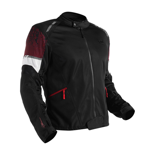 Royal Enfield STREETWIND ECO 3 RIDING JACKET (Size: XL) - JRA250004-RED