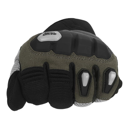 Autodux RE Rambler V3 Riding Gloves Olive,Black,BLue TPR Knuckle Protectors