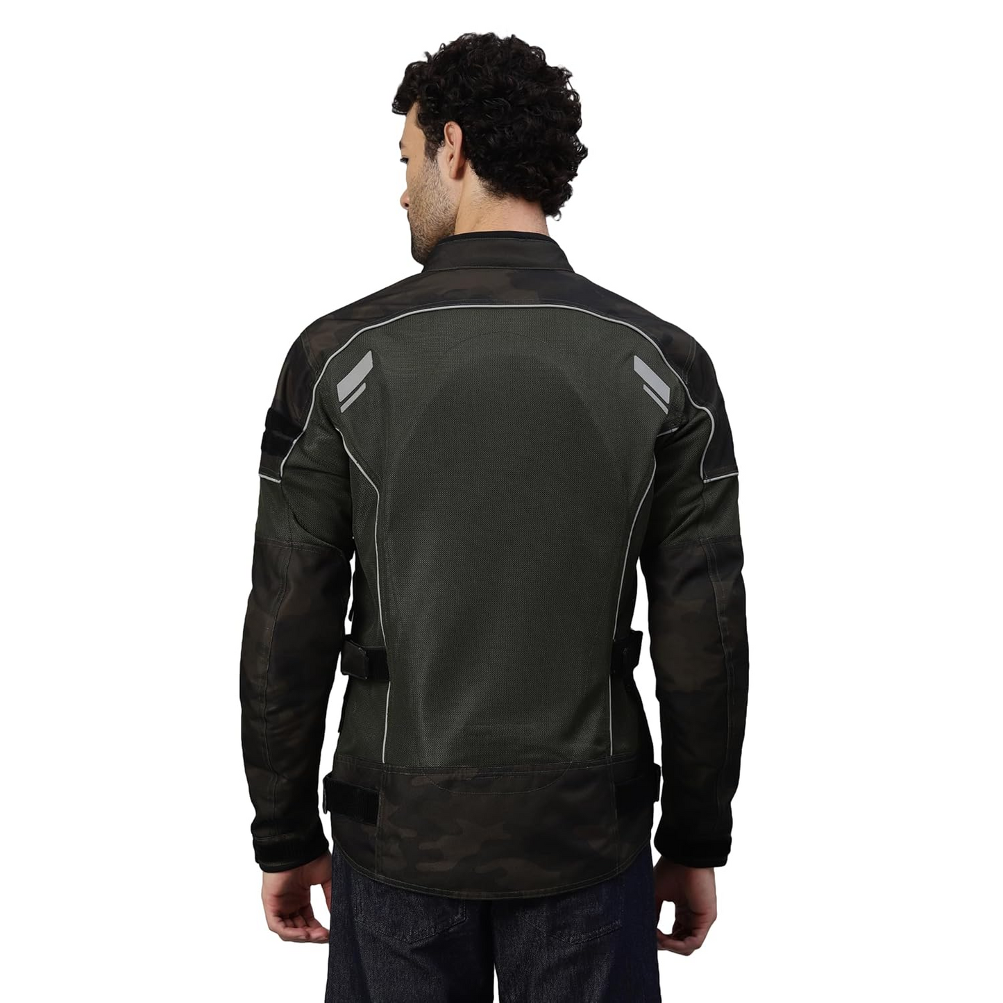 Royal Enfield Men Polyester Standard Length Streetwind V3 Riding Jacket Olive (L) 42 Protectors At Shoulder & Elbow & Pocket For Back Protectors That Can Be Upgraded Ergo Pro-Tech Ce Level 2 Armours