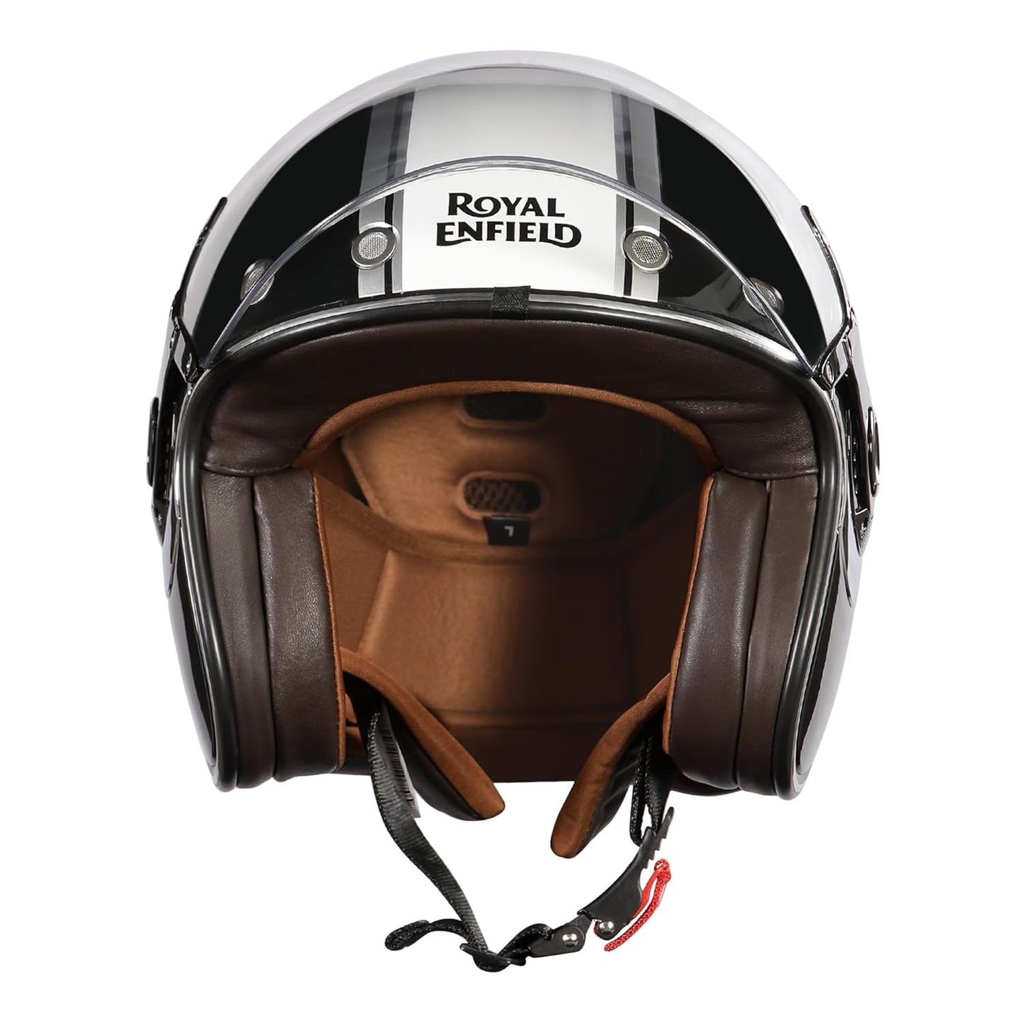 Royal Enfield Spirit of SM ID ABS GL Green ISI and DOT Certified Riding Helmet (XL) 60 Cm - High Impact Grade Thermoplastic & High Density EPS Liner for Superior Impact Protection and Durability