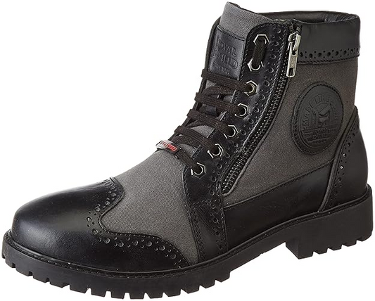 Royal Enfield Military Vibe Boots Grey