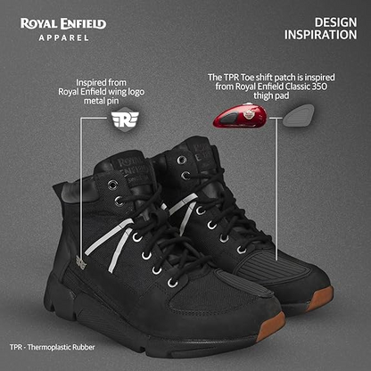 Royal Enfield City Cruising Black Boots