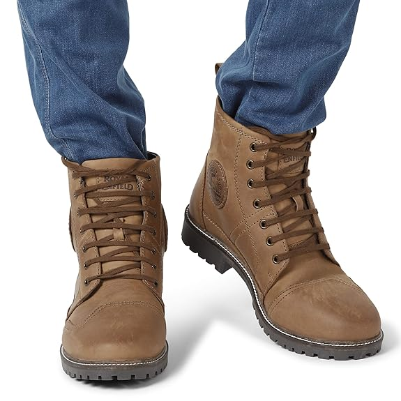 ROYAL ENFIELD HUNTSMAN LEATHER BOOTS